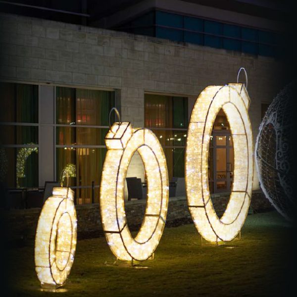 Illuminated Photo Op Ornament Ring