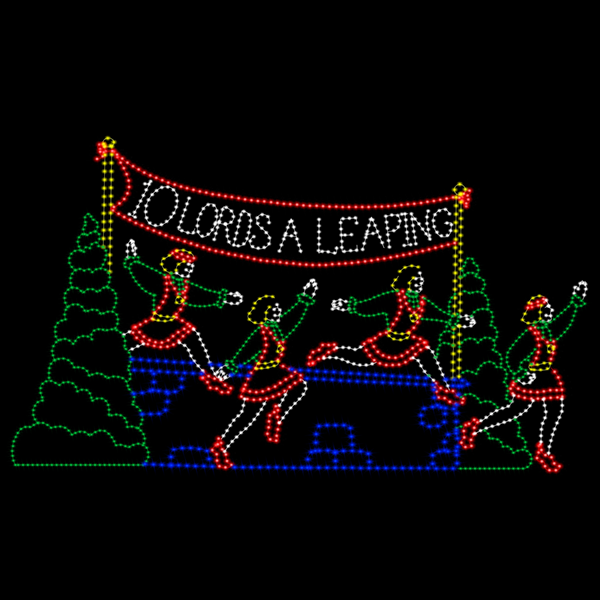 TEN LORDS A LEAPING (animated)