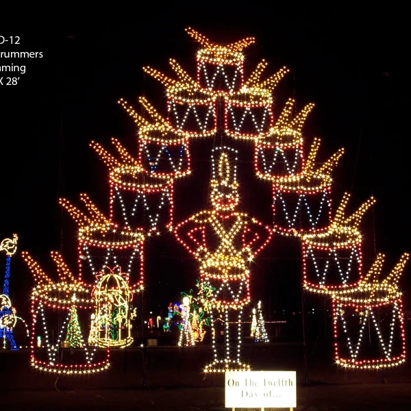 TWELVE DRUMMERS DRUMMING