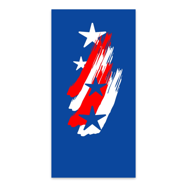 Patriotic Shooting Stars