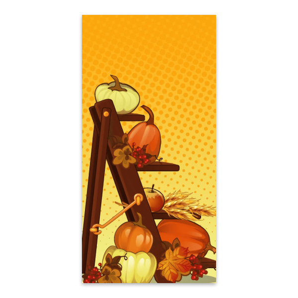 Harvest Pumpkin Ladder
