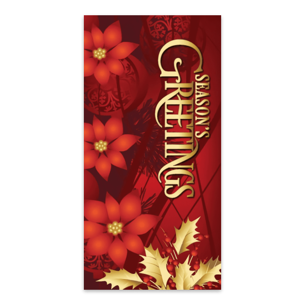 Season's Greetings Red