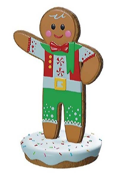 Gingerbread Man Oliver Photo Op