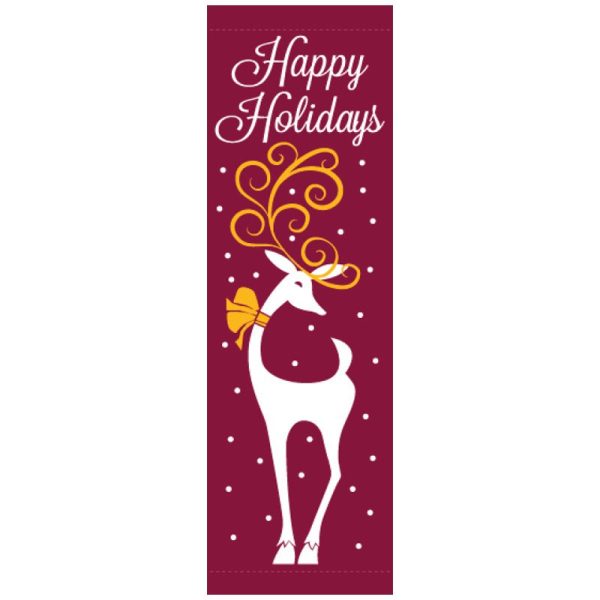 Holiday Reindeer 15216 fall winter holiday banner