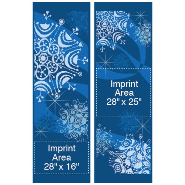 Swirling Snow 07321 fall winter holiday banner
