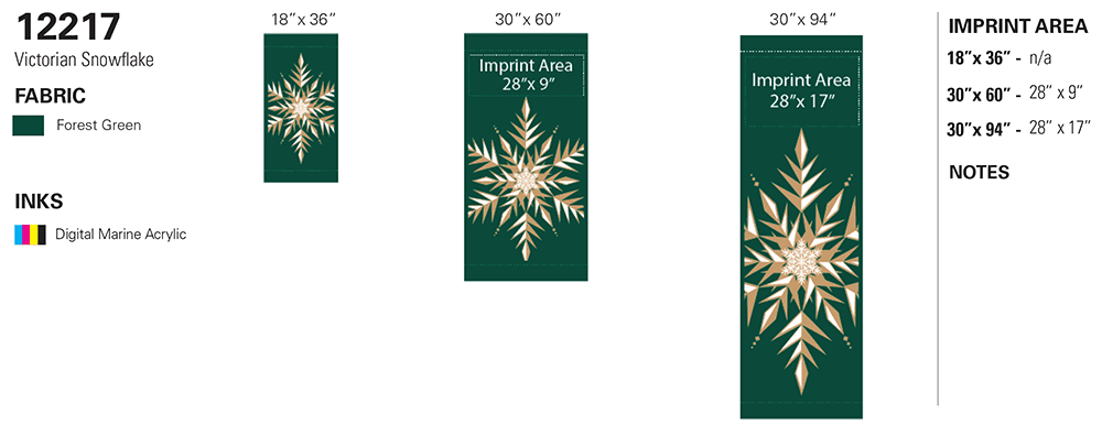 Victorian Snowflake 12217 recipe reduced