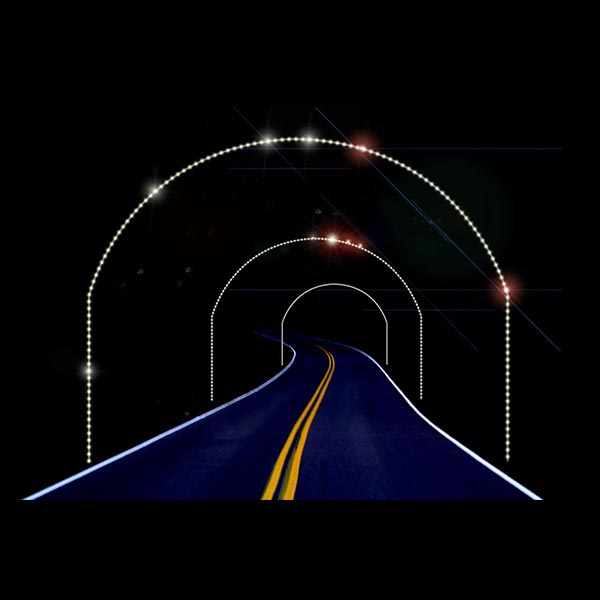 Two Way Traffic Arch – LED Two Way Arch