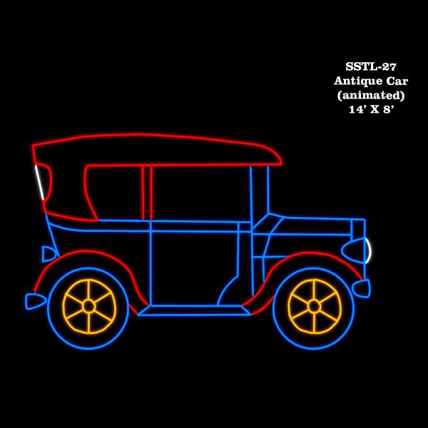 ANTIQUE CAR (animated)