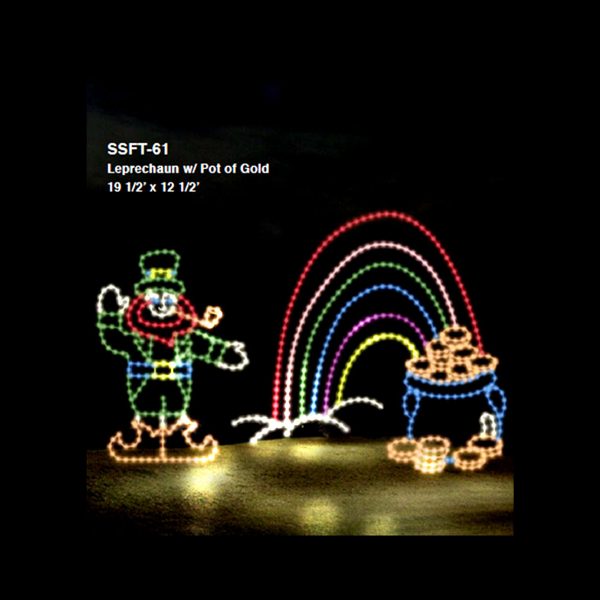 LEPRECHAUN W/POT OF GOLD