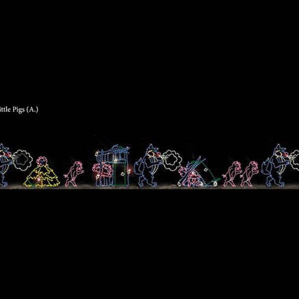 THREE LITTLE PIGS (animated)