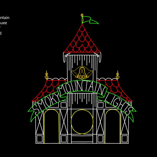 SMOKEY MTN. LIGHTS MARQUEE (animated)
