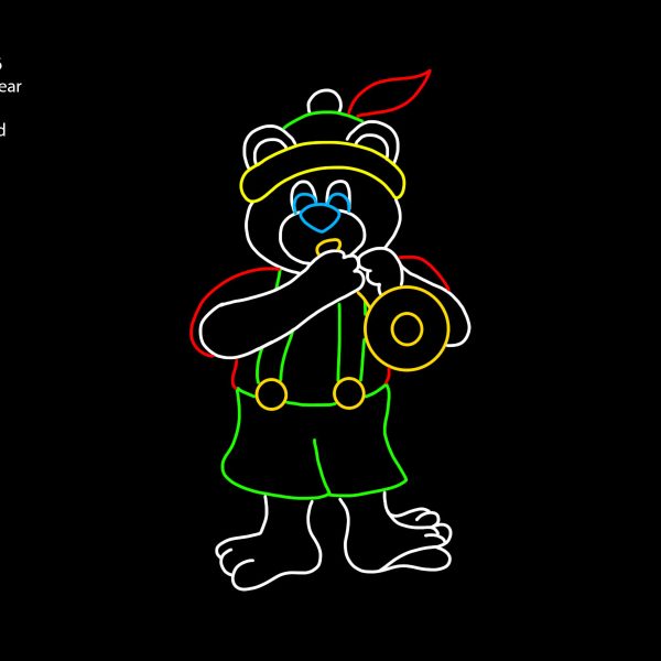 TRUMPET BEAR (animated)