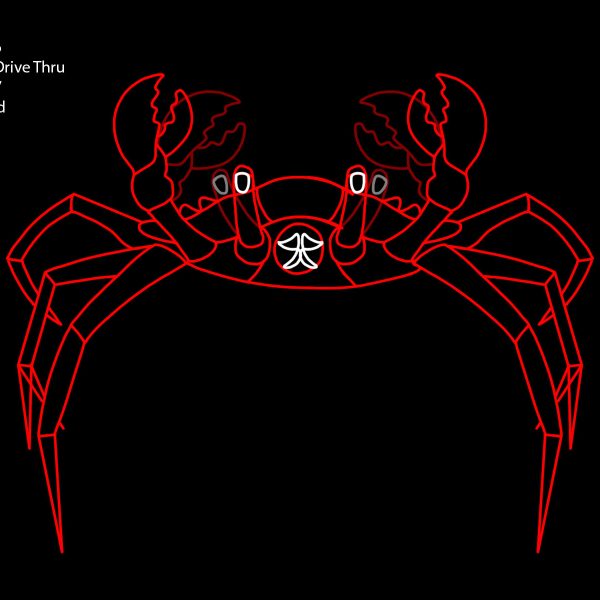 GIANT CRAB ARCH DRIVE THRU (animated)