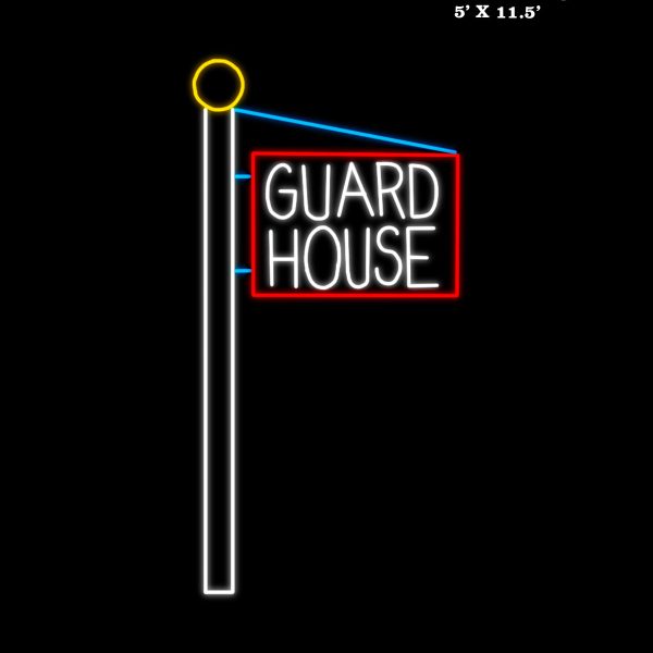GUARD HOUSE SIGN