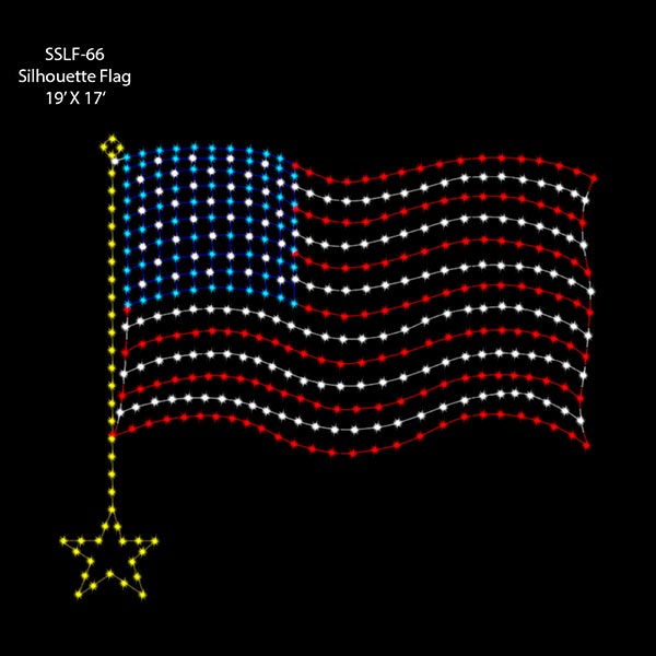SILHOUETTE FLAG (19' X 17')