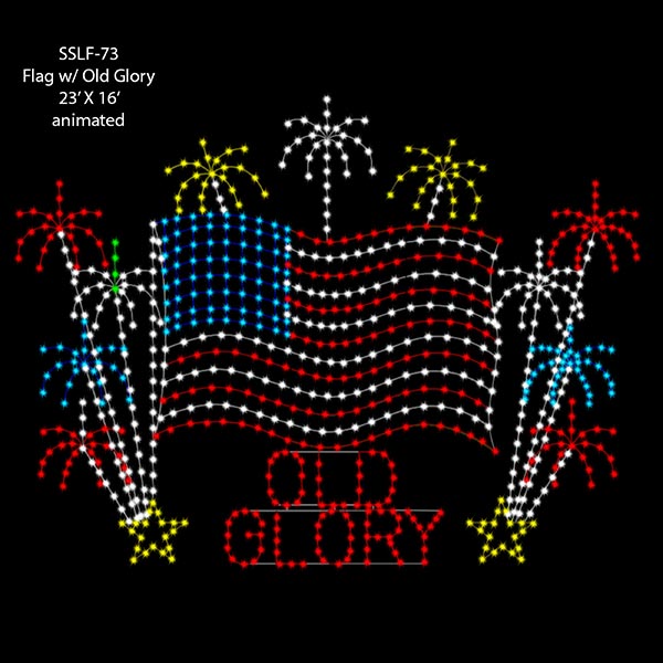 FLAG W/ OLD GLORY (animated)