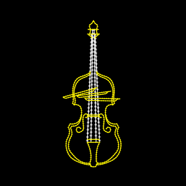 Bass Fiddle (animated)