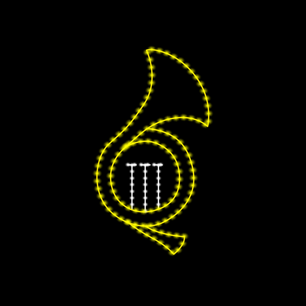 French Horn w/Keys and Bows