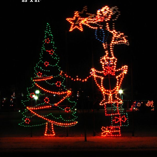 BEARS DECORATING TREE (animated)