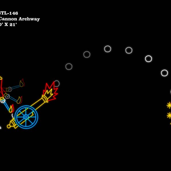 SOLDIER W/ CANNON ARCHWAY(animated)
