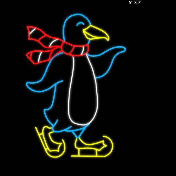 SKATING PENGUIN