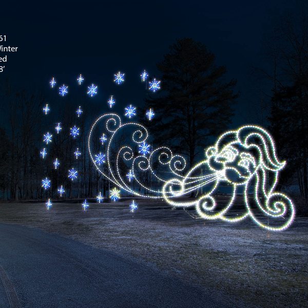 OLD MAN WINTER (animated) - LED (Large Version)