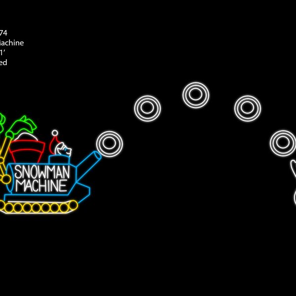 SNOWMAN MACHINE (animated)