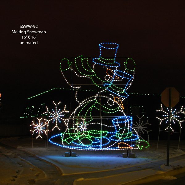 MELTING SNOWMAN (animated)