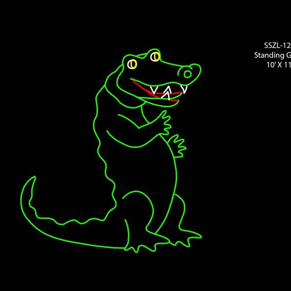 STANDING GATOR (animated)