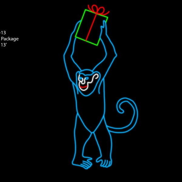 MONKEY W/ PACKAGE