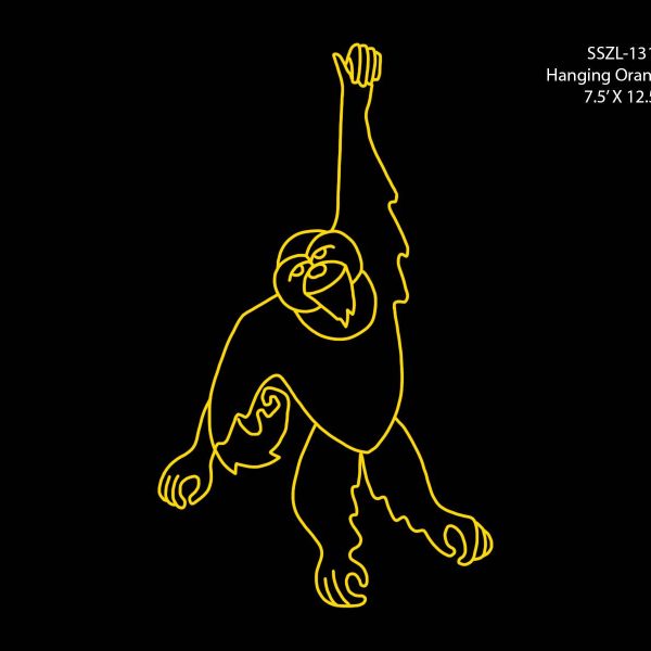 HANGING ORANGUTAN (animated)