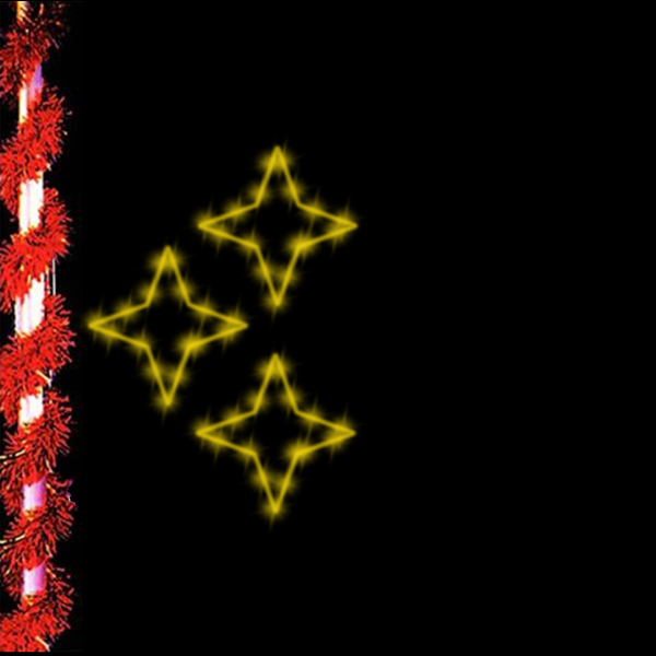 Three Four Point Stars