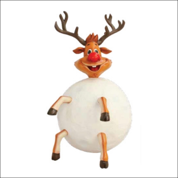 Reindeer in Snowball
