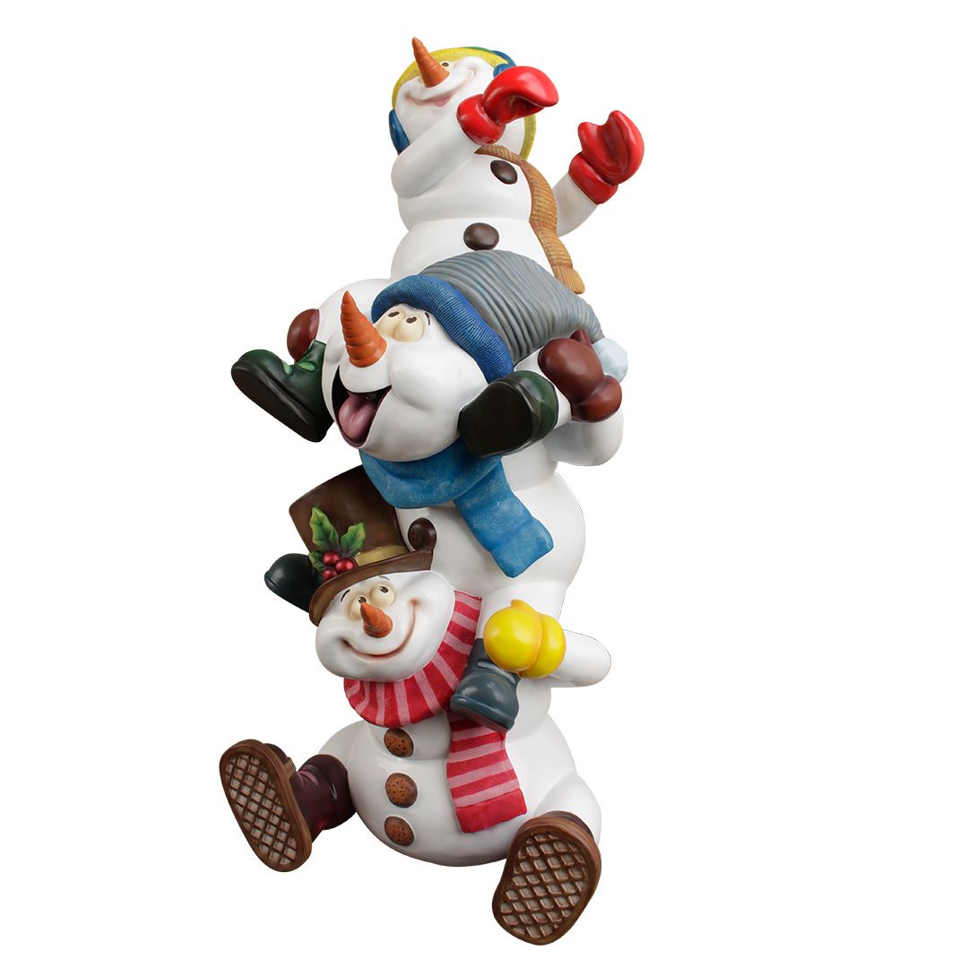 Snowmen Brothers - Resin/Painted