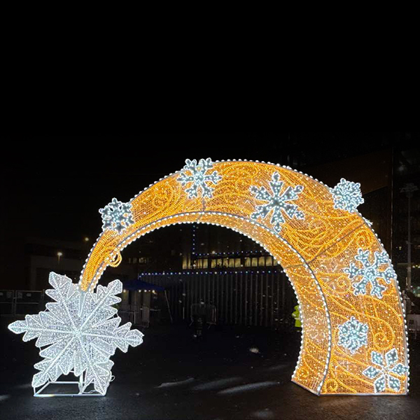 Snowflake Serenade Arch