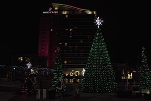 Wind-Creek-Tree-Light-Show