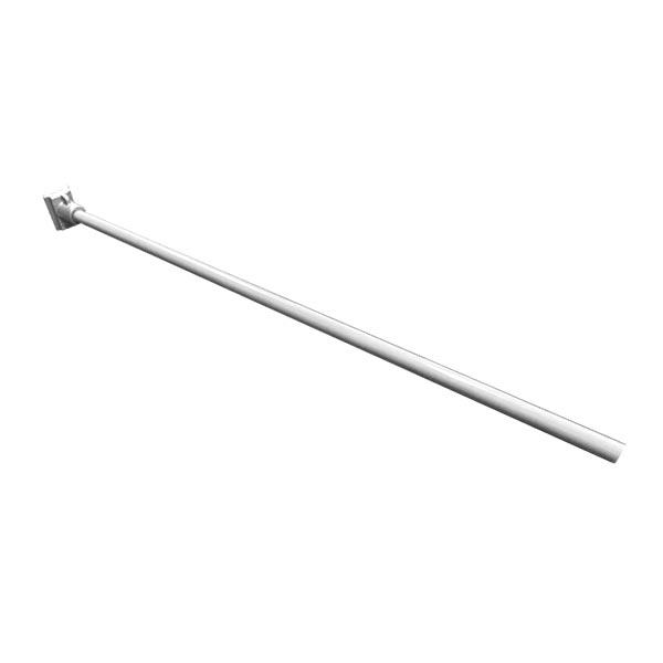 BannerFlex, 37" Individual Arms - White