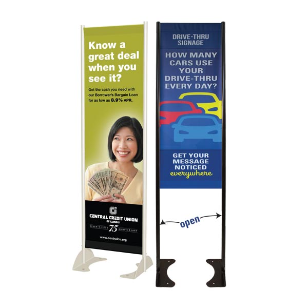 Freestanding Banner - Bannerflex Messenger