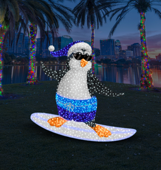 Surfing Penguin