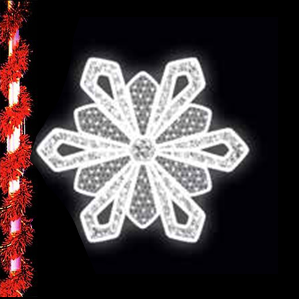Appalachian Snowflake, 5 ft.