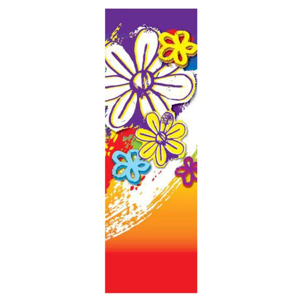 Splashed Paint Flowers