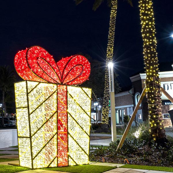 LED Present Icon, 10 ft.