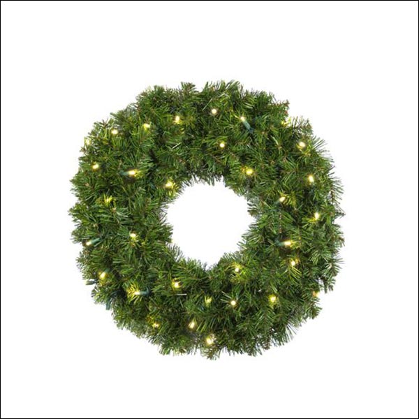 120" Deluxe Oregon Fir Wreath - No Bow