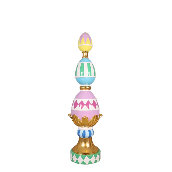Festive-Colored Easter Finial - 5ft Tall