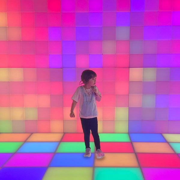 RGB Interactive Floor Tiles (With Sound)
