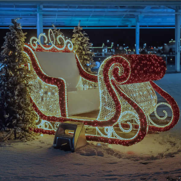 Luxe Holiday Sleigh