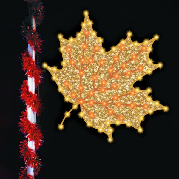 Maple Leaf (Pole Mount 5' x 5')