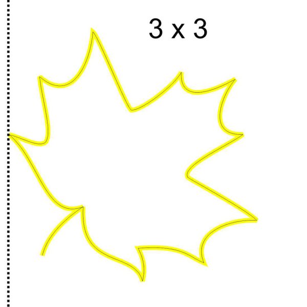 Maple Leaf (Pole Mount 3' x 3')