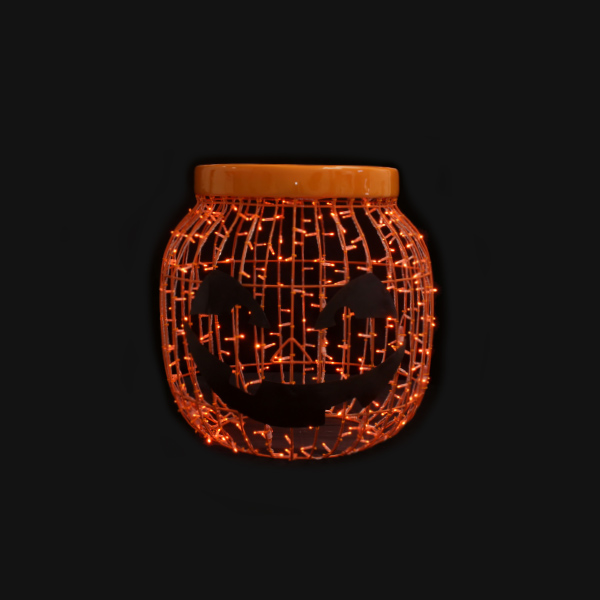 Jar Pumpkin - Orange - Floor standing