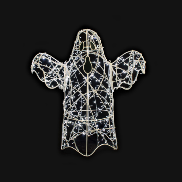 Ghost Oh - Cold White - Floor Standing/Hanging